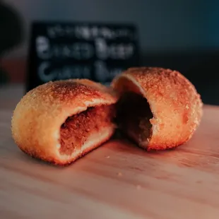 Baked Beef Curry Bun