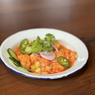 Rojo ceviche