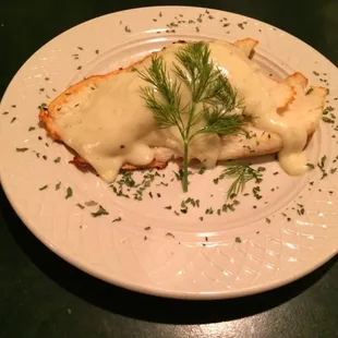 Crab stuffed tilapia Tapas