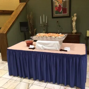 Seafood night oysters on the half shell, shrimp, crab legs all you can eat