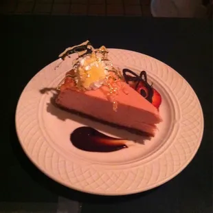 Strawberries cheese cake dessert!!