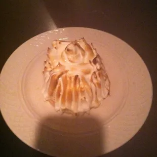 Dessert is wonderful today was the Blackberry baked Alaska