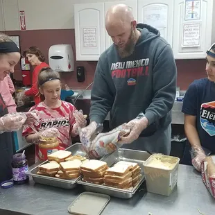 Serving at Springs Rescue Mission