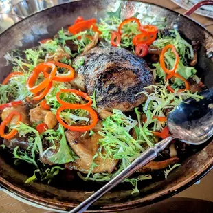 Duck &amp; chorizo paella