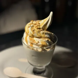 Dulce de leche ice cream