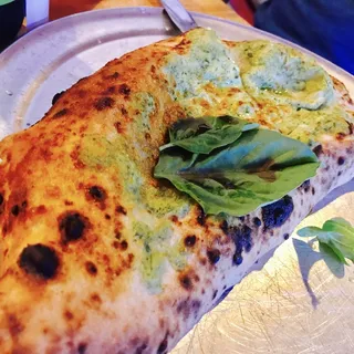 Chicken Pesto Calzone