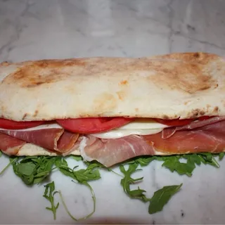 Prosciutto and Mozzarella Panuozzo