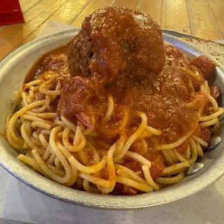Spaghetti with Meatball