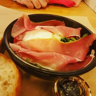 Burrata and Prosciutto Di Parma