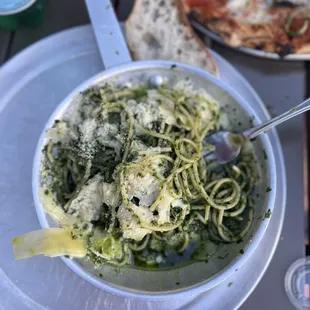 Spaghetti Pesto