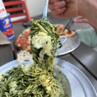 Spaghetti Pesto