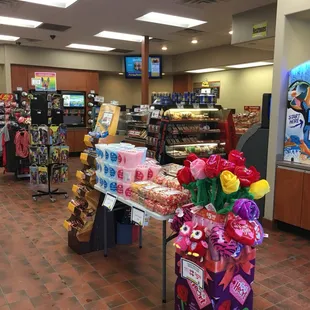 the inside of a grocery store