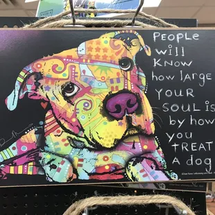 Cool dog art by Dean Russo.