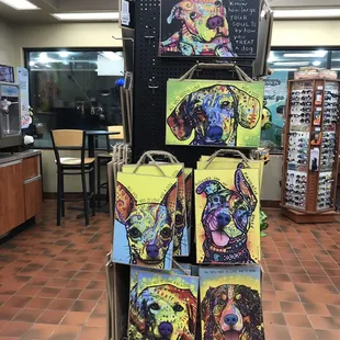 Cool dog art by Dean Russo