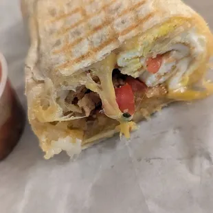 Breakfast burrito