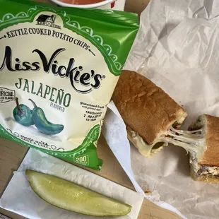 44. Tuna Melt Combo Side Pickle