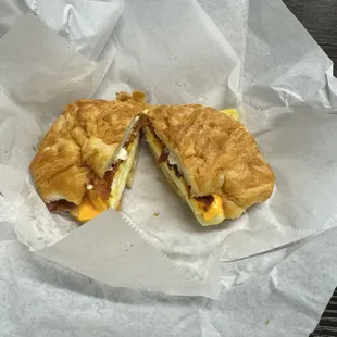 Breakfast croissant