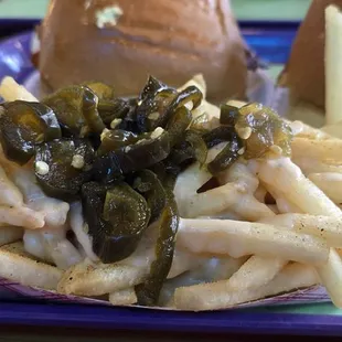 Overloaded Fries with candied a$$holes