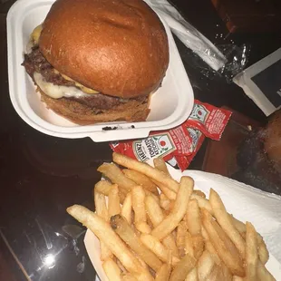 CARLY JR. and fries