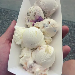 Local Honeyberry and Raspberry Crisp