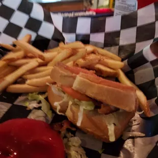 A BLT lacking the B!