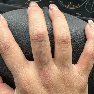 Went here and this tattoo faded as soon as it was healing. Tried reaching out to the artist and he never answered me back.