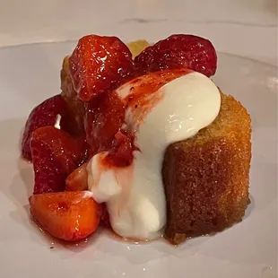 Olive Oil Cake - Strawberry, Lemon, Yogurt