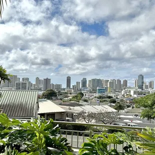View towards Waikiki.
