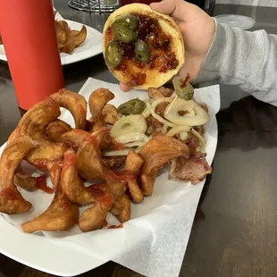 Bacon jam burger