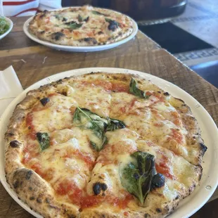 Margherita pizza
