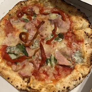 a pizza in a box