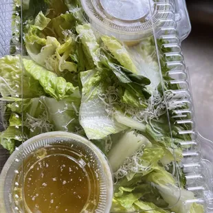 Salad w/ Cesar Vinaigrette