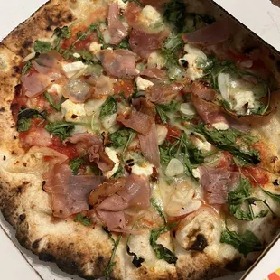pizza, food