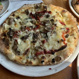 pizza, food