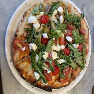 pizza, food