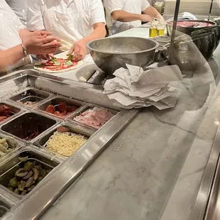 The making of the 'za!