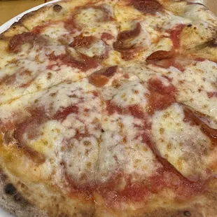 Pepperoni and extra cheese