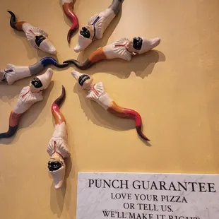 punch guarantee sign
