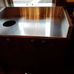 Just one hole for everything