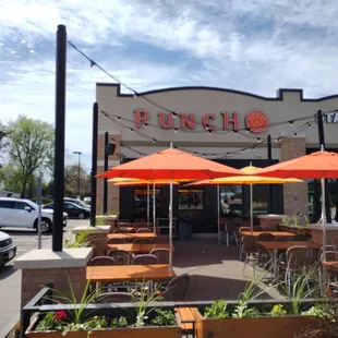 Exterior of restaurant.
