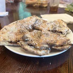 Chocolate hazelnut panini