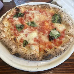 Margarita pizza, perfection!!!