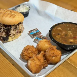 Pulled pork BBQ Sandwich