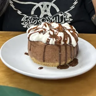 Chocolate peanut butter pie