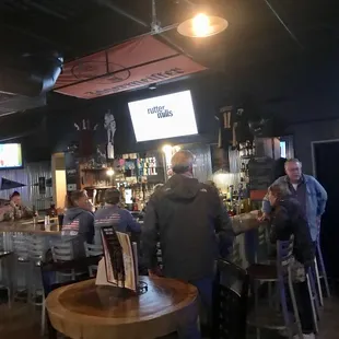 people at the bar