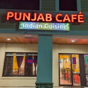 Front of the Restaurant