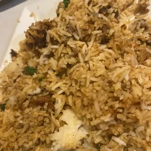 Hyderabadi Lamb Biryani