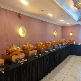 Buffet area