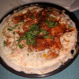 Samosa Chat!!! Dee-li-shows!