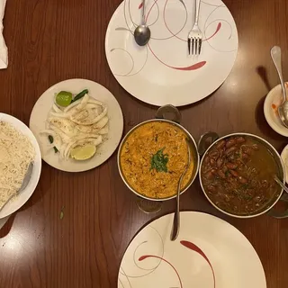 Bebe de Rajma Chawal